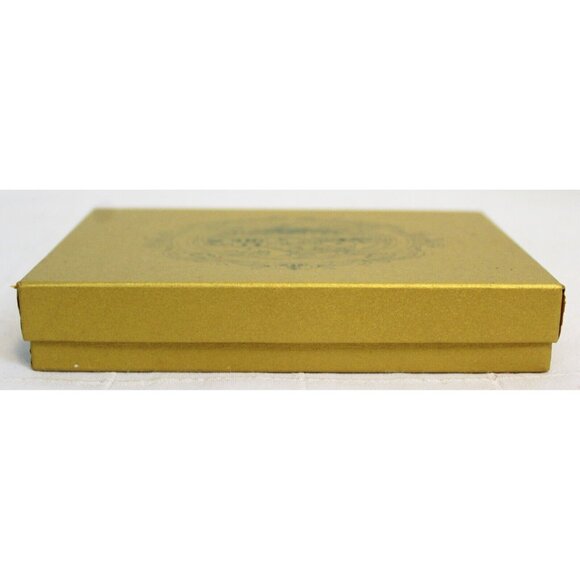 Vtg 1994 LJB Ranch House Texas Ornament Visions of Wildflowers Gold Porcelain - Picture 8 of 11